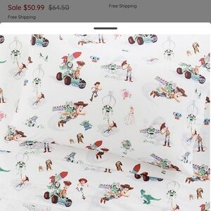 Pottery Barn Kids Toy Story Toddler Sheet Set